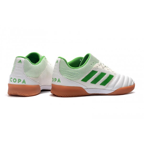 Adidas Copa 20.1 IN White Green 39-45