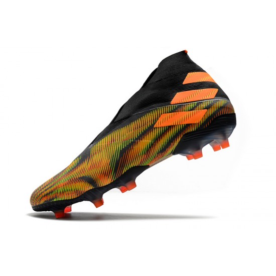 Adidas Nemeziz 19+ FG Black Orange Green 39-45