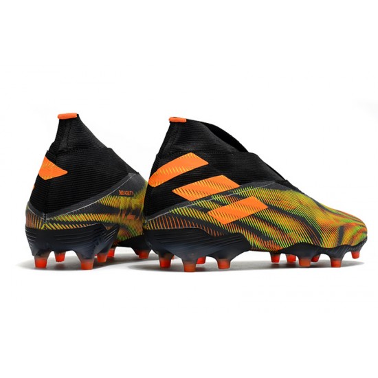 Adidas Nemeziz 19+ FG Black Orange Green 39-45