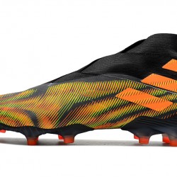 Adidas Nemeziz 19+ FG Black Orange Green 39-45