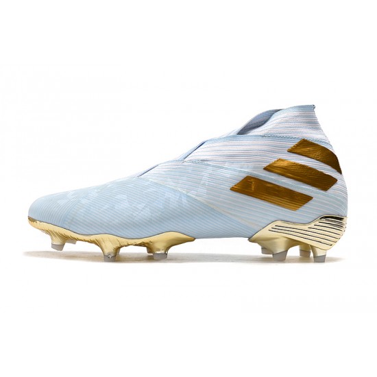 Adidas Nemeziz 19+ FG Blue White Gold 39-45