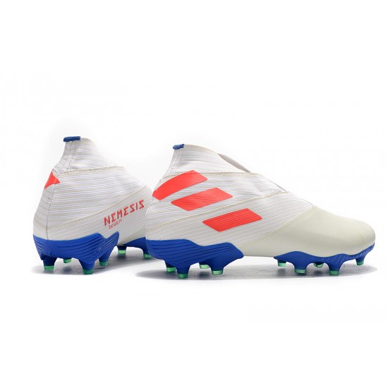 Adidas Nemeziz 19+ FG White Orange 39-45