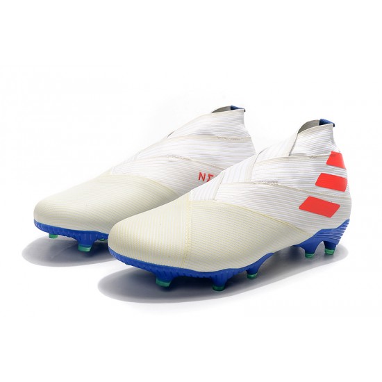 Adidas Nemeziz 19+ FG White Orange 39-45