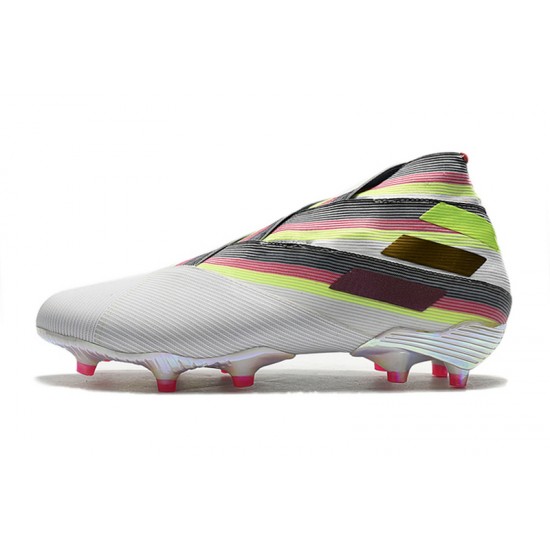 Adidas Nemeziz 19+ FG White Rainbow 39-45