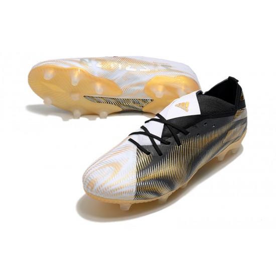 Adidas Nemeziz 19.1 FG Black Gold White 39-45