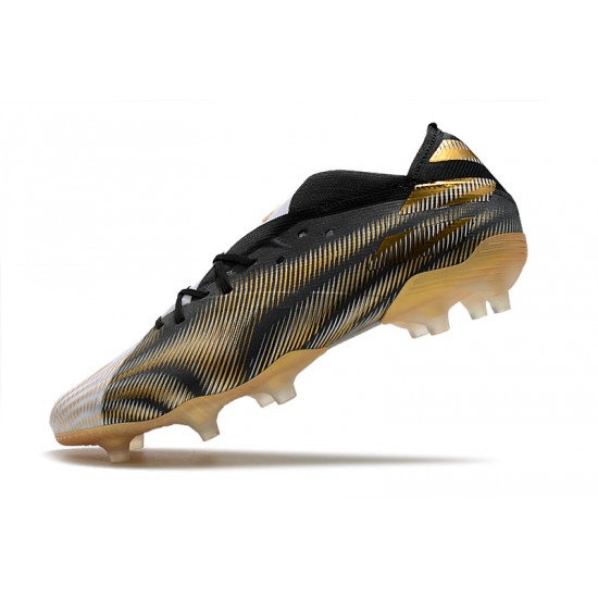 Adidas Nemeziz 19.1 FG Black Gold White 39-45