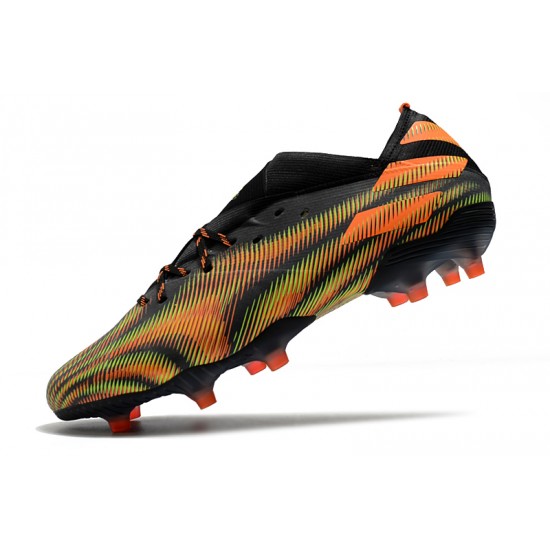 Adidas Nemeziz 19.1 FG Black Orange Green 39-45