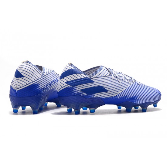 Adidas Nemeziz 19.1 FG White Blue 39-45