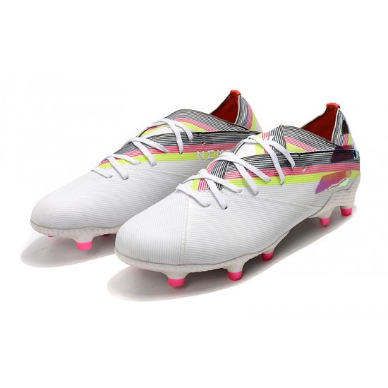 Adidas Nemeziz 19.1 FG White Rainbow 39-45