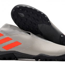 Adidas Nemeziz 19.3 Laceless TF Grey Orange 39-45