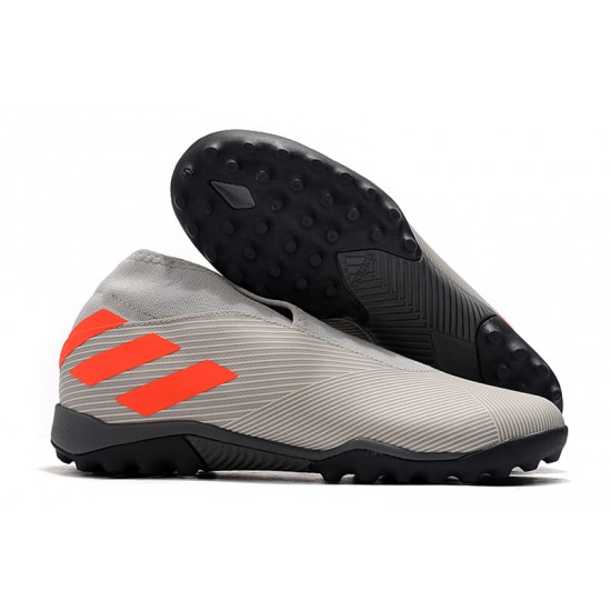 Adidas Nemeziz 19.3 Laceless TF Grey Orange 39-45