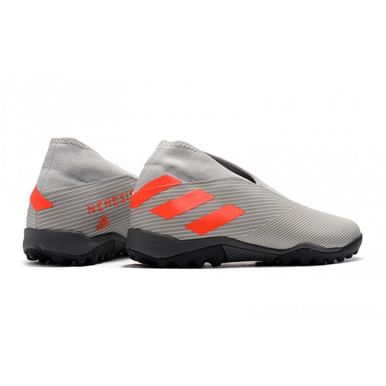 Adidas Nemeziz 19.3 Laceless TF Grey Orange 39-45