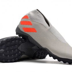 Adidas Nemeziz 19.3 Laceless TF Grey Orange 39-45