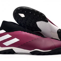 Adidas Nemeziz 19.3 Laceless TF Pink Black White 39-45