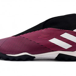 Adidas Nemeziz 19.3 Laceless TF Pink Black White 39-45