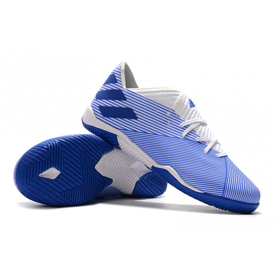 Adidas Nemeziz Messi 19.3 IC White Blue 39-45