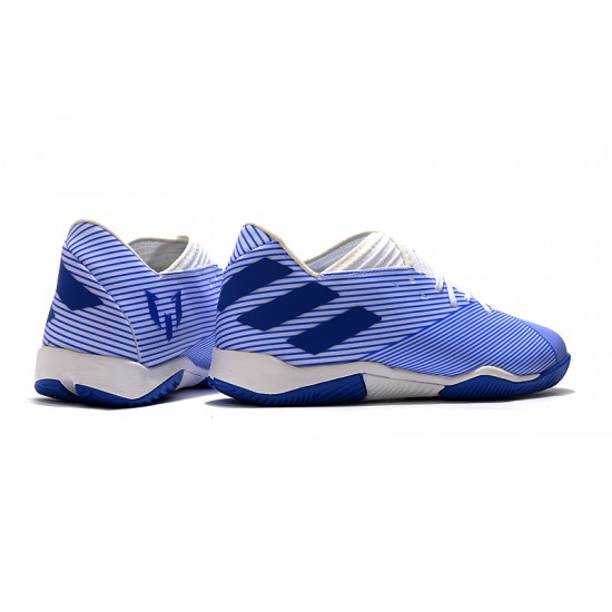 Adidas Nemeziz Messi 19.3 IC White Blue 39-45