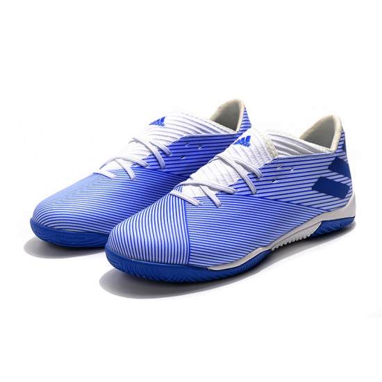 Adidas Nemeziz Messi 19.3 IC White Blue 39-45