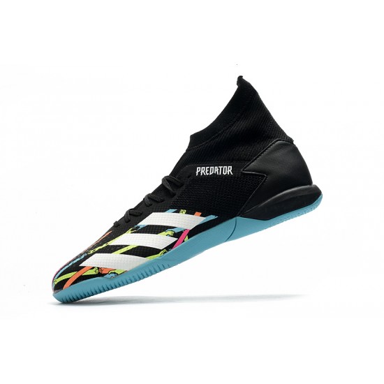 Adidas Predator 20.3 IC Black Blue 39-45