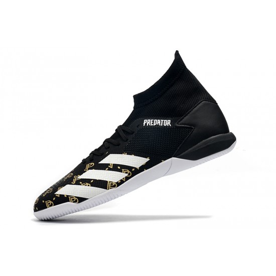 Adidas Predator 20.3 IC Black White Gold 39-45