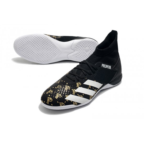 Adidas Predator 20.3 IC Black White Gold 39-45