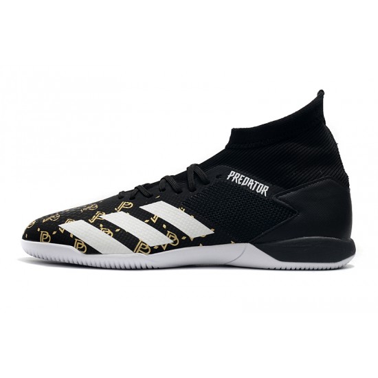 Adidas Predator 20.3 IC Black White Gold 39-45