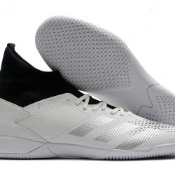 Adidas Predator 20.3 IC White Black Silver 39-45