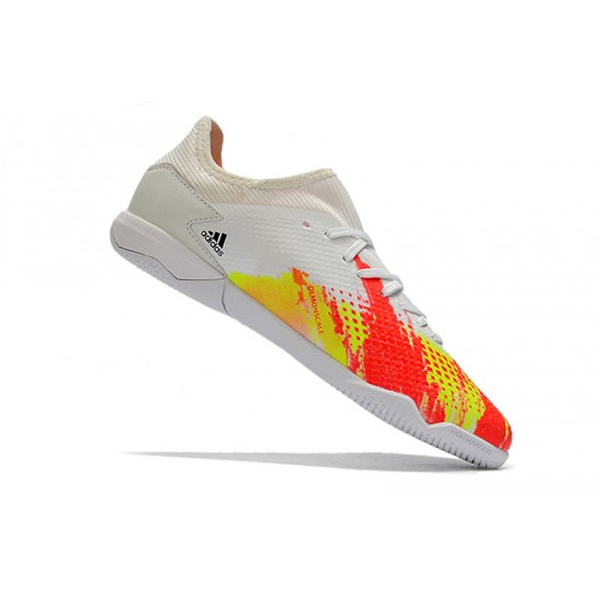 Adidas Predator 20.3 L IC White Orange Yellow 39-45