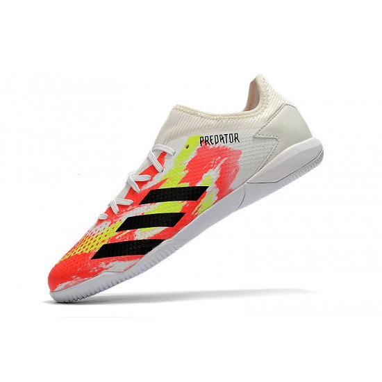 Adidas Predator 20.3 L IC White Orange Yellow 39-45