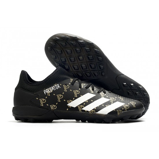 Adidas Predator 20.3 L TF Black Gold White 39-45