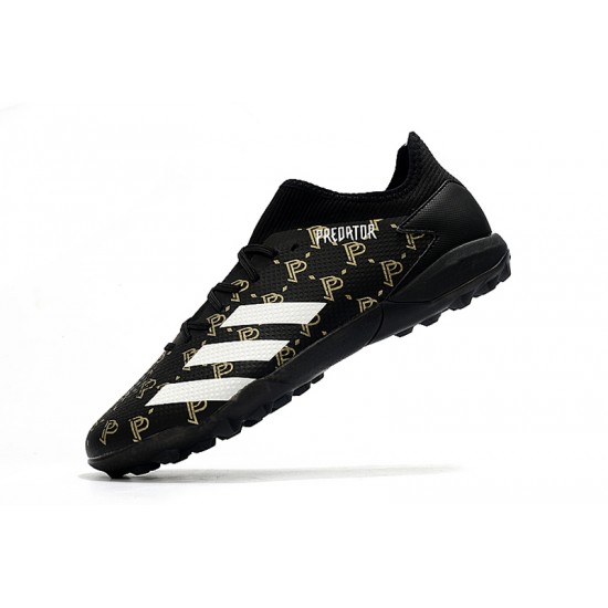 Adidas Predator 20.3 L TF Black Gold White 39-45