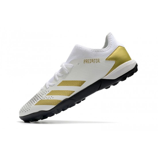 Adidas Predator 20.3 L TF White Gold Black 39-45