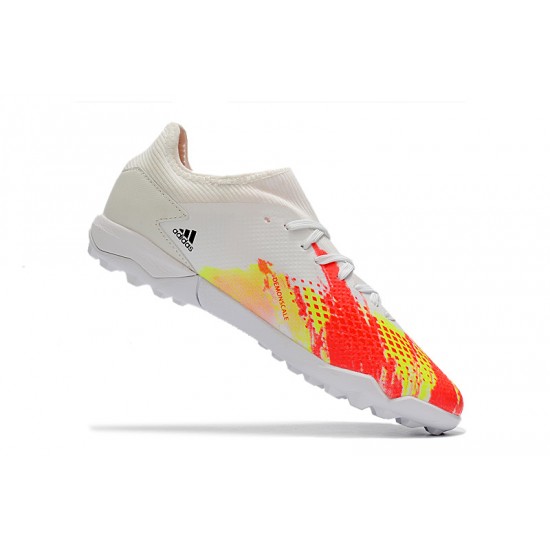 Adidas Predator 20.3 L TF White Orange Yellow 39-45