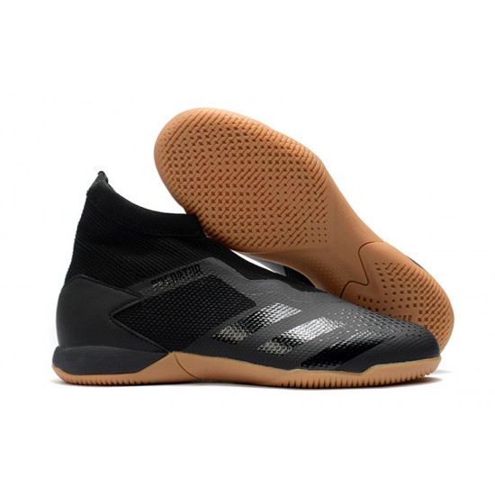 Adidas Predator 20.3 Laceless IN Black Brown 39-45