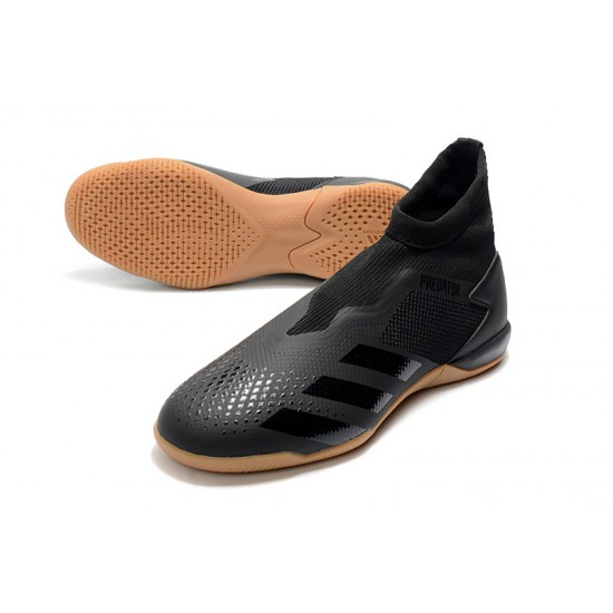 Adidas Predator 20.3 Laceless IN Black Brown 39-45