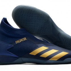 Adidas Predator 20.3 Laceless IN Blue Gold 39-45