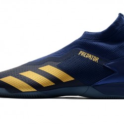 Adidas Predator 20.3 Laceless IN Blue Gold 39-45