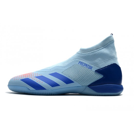 Adidas Predator 20.3 Laceless IN Blue Orange 39-45