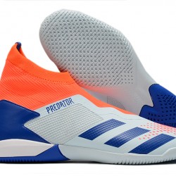 Adidas Predator 20.3 Laceless IN Blue Orange White 39-45