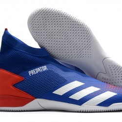 Adidas Predator 20.3 Laceless IN Blue Red White 39-45