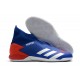 Adidas Predator 20.3 Laceless IN Blue Red White 39-45