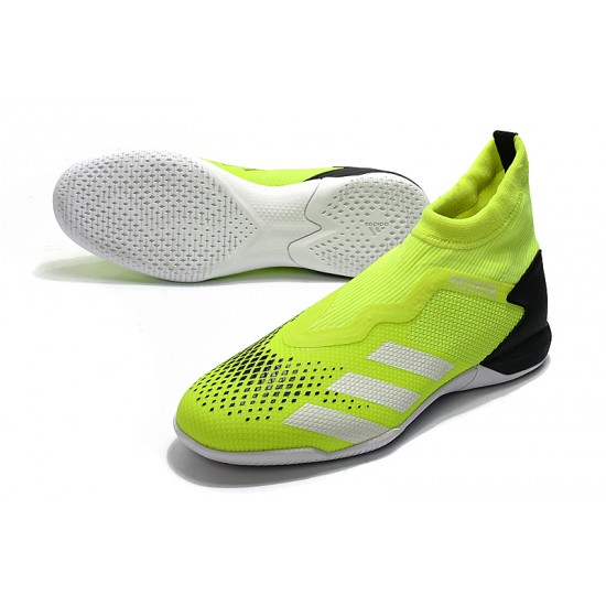 Adidas Predator 20.3 Laceless IN Green Black 39-45