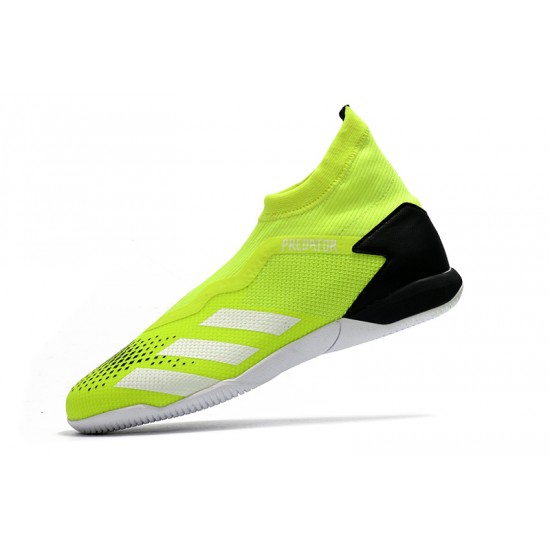 Adidas Predator 20.3 Laceless IN Green Black 39-45