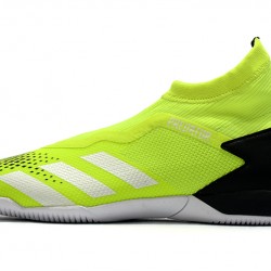 Adidas Predator 20.3 Laceless IN Green Black 39-45