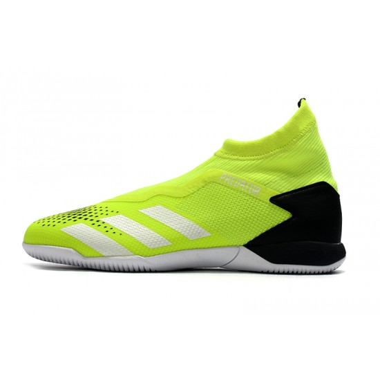 Adidas Predator 20.3 Laceless IN Green Black 39-45