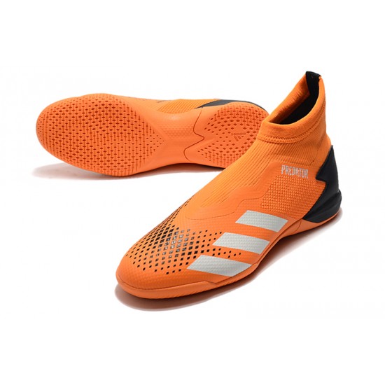 Adidas Predator 20.3 Laceless IN Orange Black 39-45