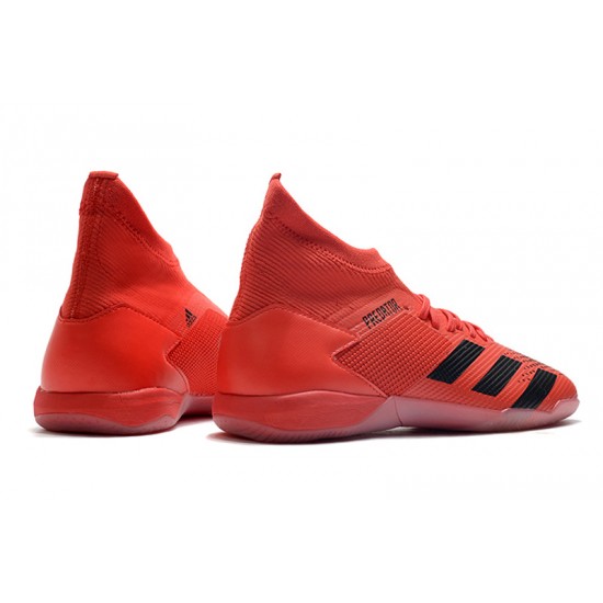 Adidas Predator 20.3 Laceless IN Red Black 39-45