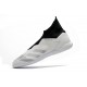 Adidas Predator 20.3 Laceless IN White Black Silver 39-45