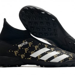 Adidas Predator 20.3 Laceless TF Black Gold White 39-45