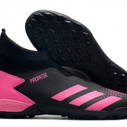 Adidas Predator 20.3 Laceless TF Black Pink 39-45